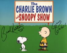 The Charlie Brown and Snoopy Show 8x10 colour photo signed by Brad Kesten inscribed Good Grief.