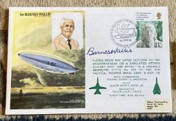 WW2 Dambuster bomb inventor Sir Barnes Wallis signed on his own Historic Aviators cover. All