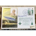 WW2 Dambuster bomb inventor Sir Barnes Wallis signed on his own Historic Aviators cover. All