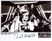 Star Wars The Empire Strikes Back photo signed by Richard Oldfield (Hobbie) 10 x 8 inch b/w picture.