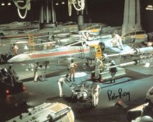 Star Wars A New Hope movie 8x10 photo signed by actor Peter Roy 10x 8 inch colour picture. All