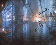 Star Wars 8x10 photo signed by Ewoks Michael Henbury and Brian Wheeler10x 8 inch colour picture. All