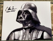 Star Wars Darth Vader body double 8x10 photo signed by C Andrew Nelson. All autographs come with a