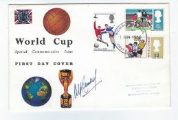 1966 World Cup First Day Cover Signed By Alf Ramsey-Pm Wembley 1st June 1966. All autographs come