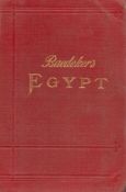 Kar Baedeker Egypt and Sudan Handbook for travellers. 32 maps, 85 plans, 55 vignettes. Seventh