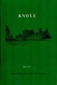 V. Sackville-West Knole, Kent. Published by the Caxton and Holmesdale Press. Kent for The National