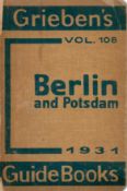 Grieben's Guide Books Volume 108 - Berlin Potsdam and environs. With information for motorists.