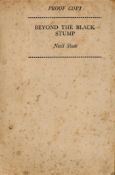 Nevil Shute Beyond The Black Stump. Published by William Heinemann Ltd. London. In publisher's paper