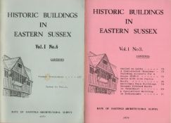 Historic Buildings In Eastern Sussex Volume 1 No. 3 - 1979 Volume 1 No. 6 - 1980 Published by rape