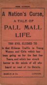 A Nation's Curse, A Tale of Pall Mall Life. Published by March and Co. London. Price sixpence.
