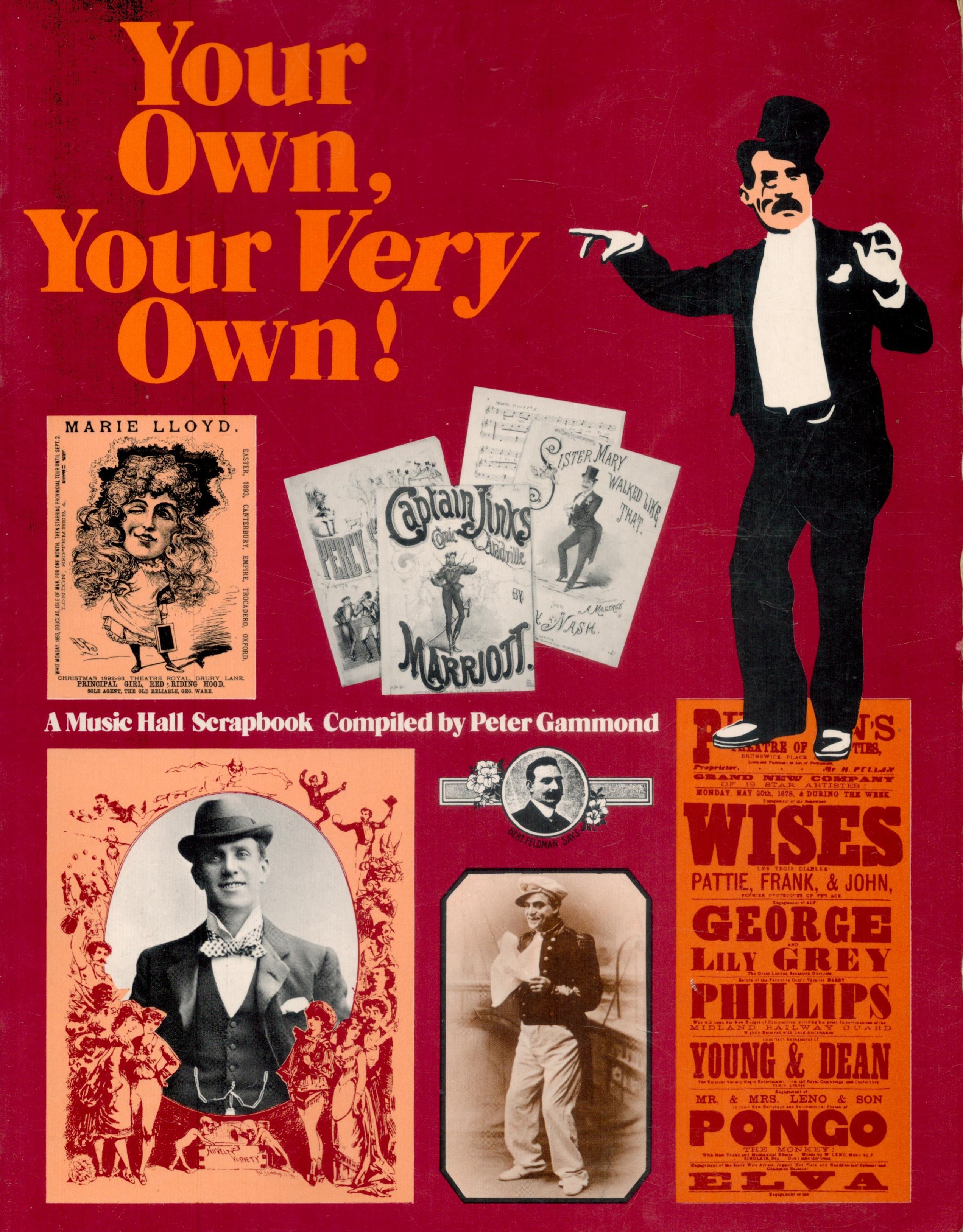 Your Own, Your Very Own! A Music Hall Scrapbook, compiled by Peter Gammond. Published by Ian4 Allan,