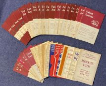 Fabian Pamphlets - The Fabian Journal and other Fabian Tracts 1-28 (1950 - 1959) and seven other
