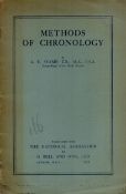 A. E. Stamp Methods of Chronology. Published by The Historical Association, London. 16 pages in