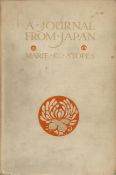 Marie C. Stoppes A Journal from Japan. A daily record of life as seen by a scientist. Published by