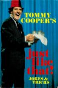 Tommy Cooper's 'Just Like That!' Jokes and Tricks, published by Jupiter Books, London. 1st edition