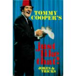 Tommy Cooper's 'Just Like That!' Jokes and Tricks, published by Jupiter Books, London. 1st edition