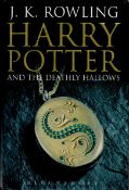 Harry Potter and The Deathly Hallows by J K Rowling 2007 First Edition Hardback Book with 607