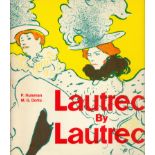 Lautrec by Lautrec by P Huisman & M G Dortu 1964 First Edition Hardback Book with Slipcase and 274