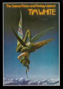 The Science Fiction and Fantasy World of Tim White 1981 First Edition Hardback Book with 143 pages