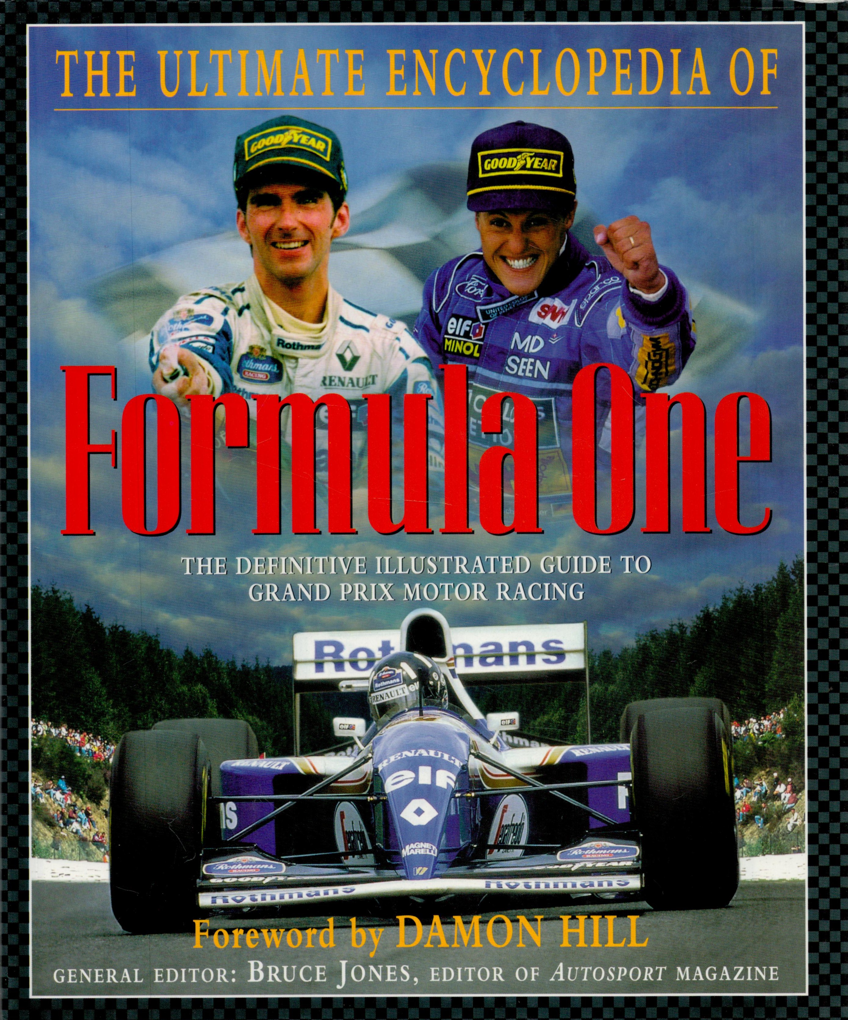 The Ultimate Encyclopedia of Formula One Edited by Bruce Jones 1995 First Edition Hardback Book with