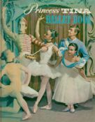 The Princess Tina Ballet Book 1968 First Edition Hardback Book with 69 pages published by Fleetway
