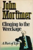 Clinging To The Wreckage - A Part of Life by John Mortimer 1982 First Edition Hardback book with 200