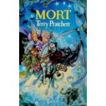 Mort by Terry Pratchett 1988 First Edition Hardback Book with 221 pages published by Victor Gollancz