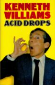 Kenneth Williams Signed Book - Acid Drops by Kenneth Williams 1980 First Edition Hardback Book