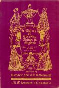 A History of Everyday Things in England by M & CB Quennell 1945 Third Edition Hardback Book with 242