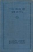 The Diary of Mr Pepys Edited by H A Treble 1927 First Edition Hardback Book with 187 pages published