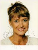 Jan Leeming signed 5x4 colour promo photo. All autographs come with a Certificate of Authenticity.