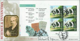 Sir Richard Sykes signed Science and Invention FDC. 21/9/1999 Berkeley postmark. All autographs come