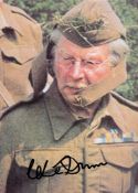 Clive Dunn signed 7x5 Dads Army colour photo. Good Condition. All autographs come with a Certificate