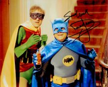 David Jason signed 10X8 Only Fools and Horses Batman and Robin colour photo. Good Condition. All