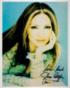 Gloria Estefan signed 10x8 colour photo. Good Condition. All autographs come with a Certificate of
