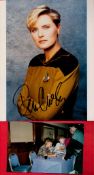 Denise Crosby Signed 10 x 8 inch Colour Star Trek Photo. Signed in black ink. Good Condition. All