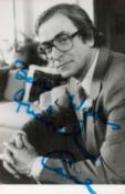 Michael Caine Signed 5 x 3 inch approx black and white photo. Signed in blue ink. Good Condition.