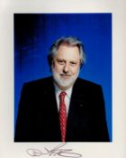 David Puttnam Signed 10x8 inch Colour Photo. Signed in black ink. Good Condition. All autographs