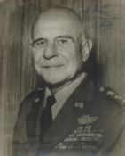 General J.H. Doolittle Signed 10x8 inch Vintage Black and White Photo. Signed in blue ink,