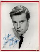 Robert Wagner signed 10x8 black and white vintage photo. Good Condition. All autographs come with