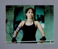 Jenifer Lopez signed 12x10 overall mounted colour photo. Good Condition. All autographs come with