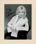 Loni Anderson signed 12x10 overall mounted black and white photo. Good Condition. All autographs