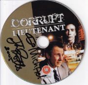 Johnny Rotten Sex Pistols Band Member Corrupt Lieutenant Signed DVD. Good Condition. All