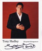 Tony Hadley Spandau Ballet Frontman 10x8 inch Signed Photo. Good Condition. All autographs come with