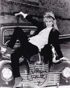 Joanna Lumley Great Actress, The Avengers 10x8 inch Signed Photo. Good Condition. All autographs