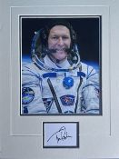 Tim Peake International Space Station Astronaut Signed Display. Good Condition. All autographs