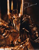 Sala Baker Popular Actor, Lord of the Rings 10x8 Inch Signed Photo. Good Condition. All autographs