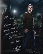 Robin Dunne Popular Actor, Sanctuary 10x8 inch Signed Photo. Good Condition. All autographs come