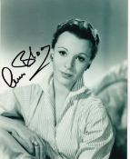 Claire Bloom British Actress, Dr Who 10x8 inch Signed Photo. Good Condition. All autographs come