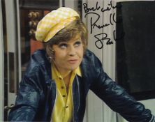 Prunella Scales Fawlty Towers Actress 10x8 inch Signed Photo. Good Condition. All autographs come